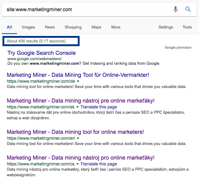 site operátor landing page miner