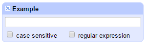 text filter Open Refine